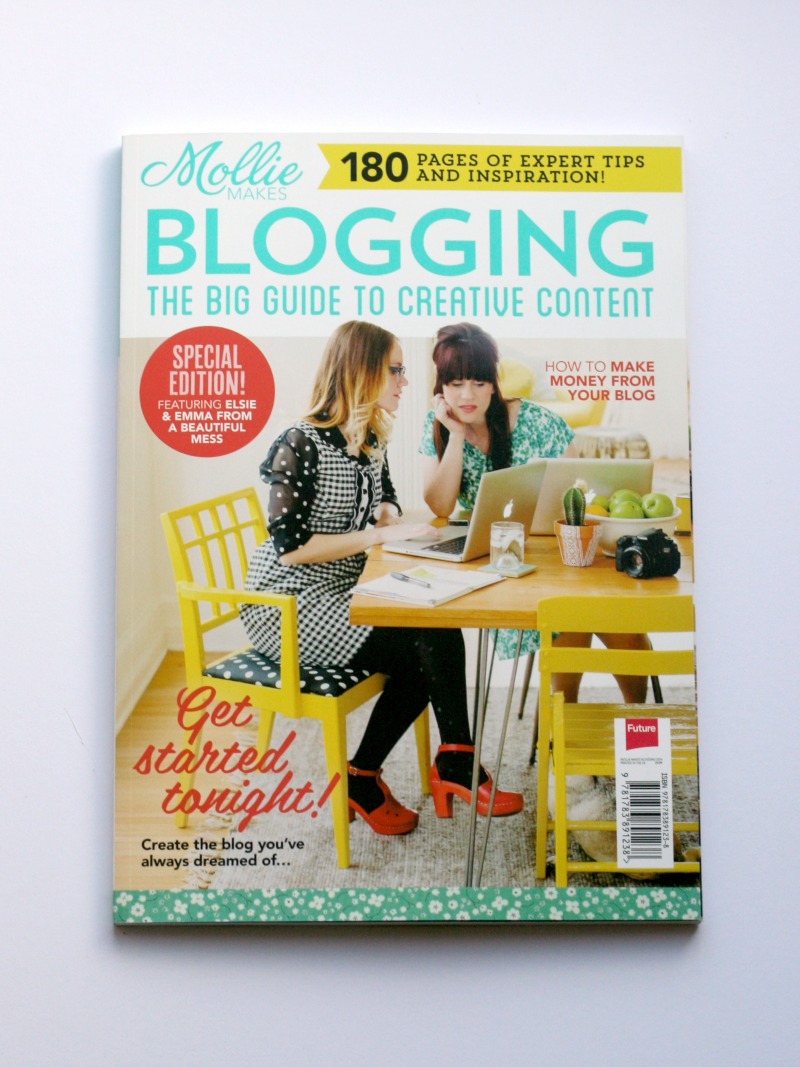 Mollie Makes Blogging Magazine Review