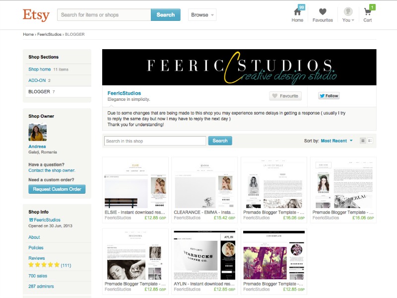 feeric-studios-blogger-layout
