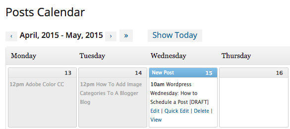 How to schedule a post in WordPress