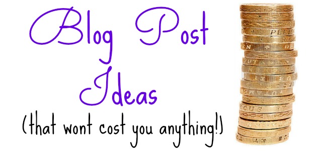 Blog Post Ideas | Bonjour, Blogger! 