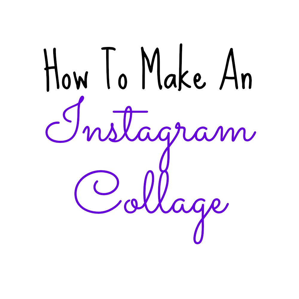 Bonjour, Blogger! How To Make An Instagram Collage image 1