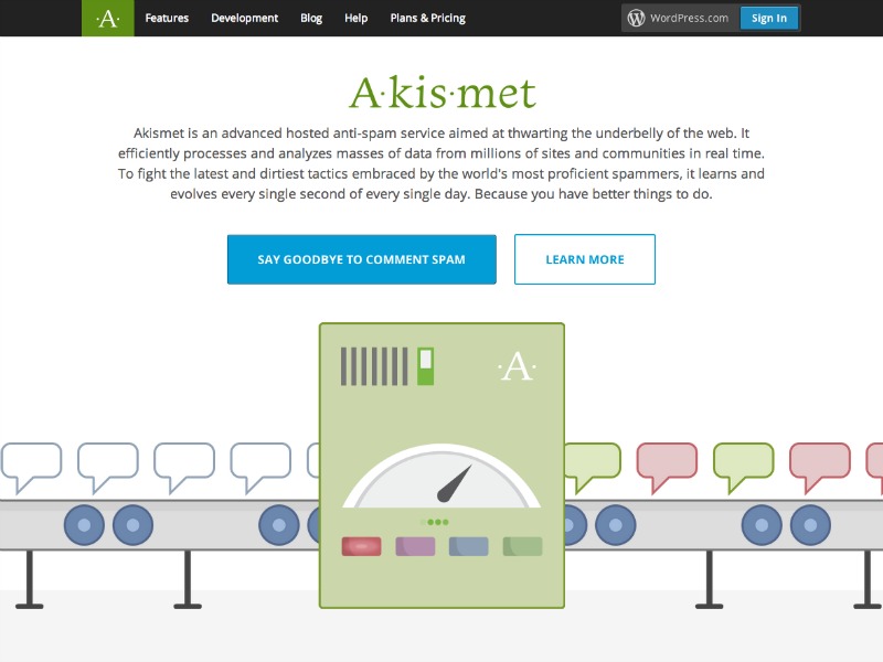 Bonjour, Blogger! Askimet image 2