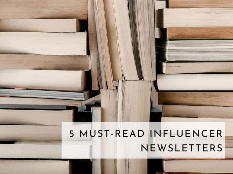 Upgrade Your Inbox: 5 Must-Read Influencer Newsletters